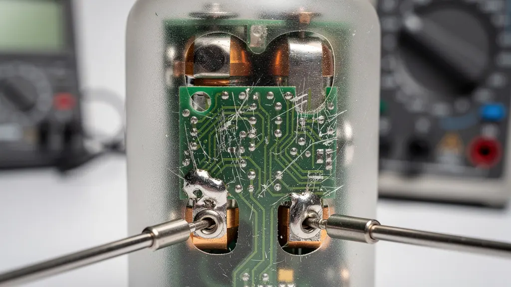 Test de capacité réelle d'une batterie externe avec équipement de mesure